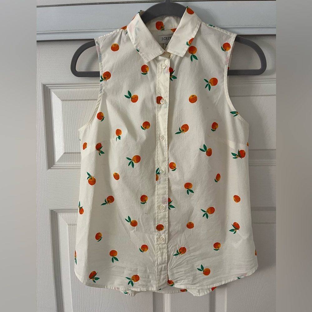 Collared button down tank - Picture 2 of 5